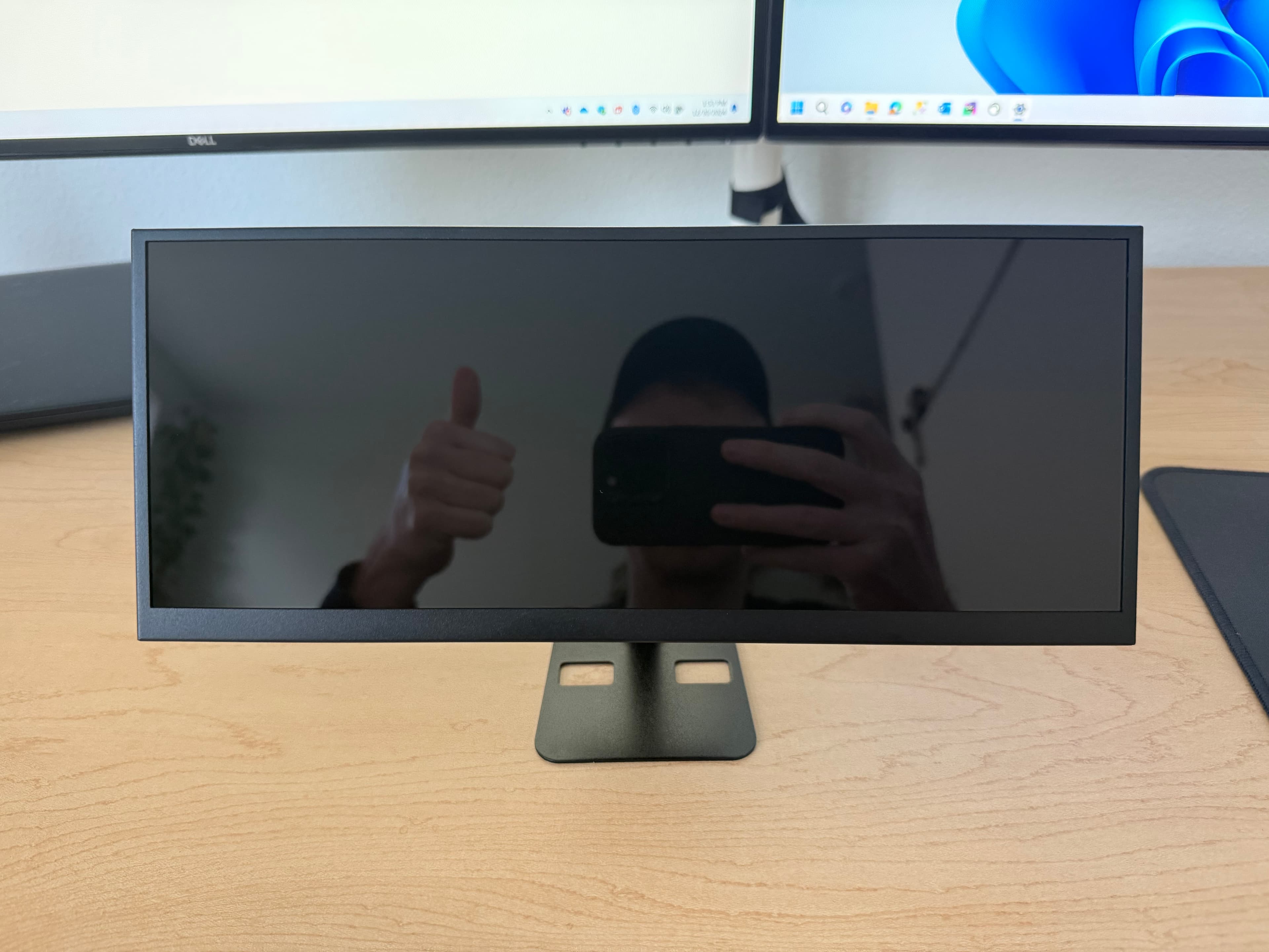 The 12.3 inch LCD panel, still boxed